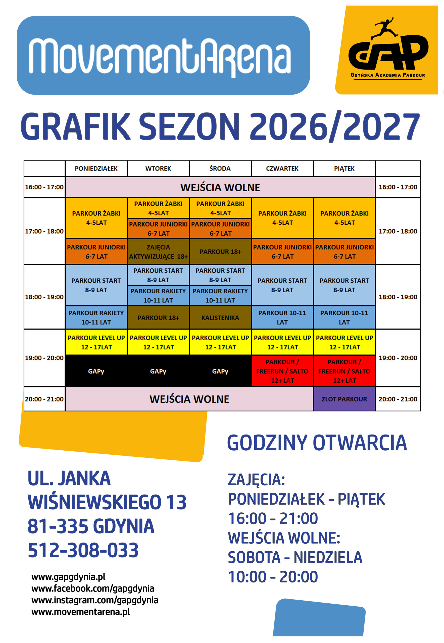 UWAGA !!! Wracamy z normalnym grafikiem !!!